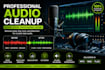 remove background noise and clean your audio professionally