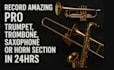 record the trombone section to your songs