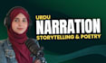 record professional urdu narration and storytelling