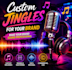 create a catchy jingle or music for your brand