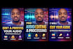 edit and process your audio professionally