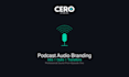 record a podcast intro outro or audio branding package