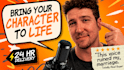 record a funny character voice or cartoon voice over