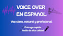 spanish voice over artist