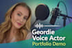 do a voice over in native british accent