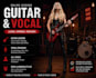 teach guitar lessons and help you improve your singing voice