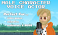 be your male character voice actor