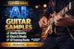 record studio quality guitar samples for ai training