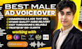 record the best male voiceover