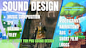 music composition, sound design, sfx
