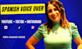 record a spanish voice over for youtube tiktok and instagram