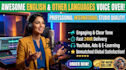 generate professonal voice over