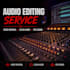 clean and edit ypur audio professionally