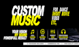 create custom music for dance video and performance fast
