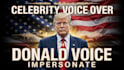 deliver a professional donald trump impression voiceover