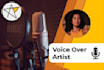 record a professional female voiceover for your commercial or narration