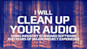 clean up your audio using izotope rx