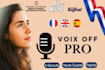 enregistrer votre projet voix off