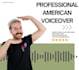 record a professional grade north american voiceover
