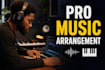 create professional music arrangement for your song or project