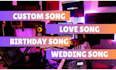 create a personalised birthday or anniversary song with custom lyrics