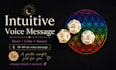 send you a short intuitive voice message using astro dice