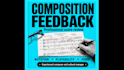 give professional honest feedback on your music composition