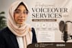 provide fast delivery professional voice over service