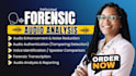 do forensic audio editing, cleanup, noise removal, voice detection and analysis