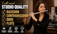 record studio quality oboe, bassoon, contrabassoon, flute, piccolo