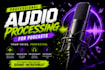 edit and enhance your podcast to broadcast ready quality