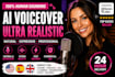 create a realistic ai voiceover for your videos, ads and podcasts