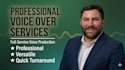 record an engaging, professional voiceover for your project