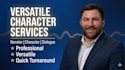 provide a versatile character voiceover for your video game or animation
