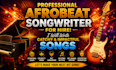 create catchy afrobeat lyrics and melody for your song