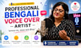 do bengali storytelling with professional voice over in clear, emotional voice