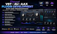 create advanced audio effects and synth plugins using juce dsp, vst3, au, aax