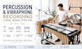 record percussion and vibraphone congo bongo  steelpan drum for your song
