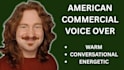 record a professional commercial voice over
