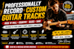 record professional banjo rock n roll, country, blues, acoustic guitar, ukulele