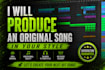 produce an original song in your style