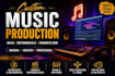 make custom beats and instrumentals