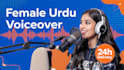 record professional urdu female voiceover