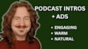 record an intro or ad spot for your podcast