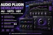 develop professional au, vst3, vst audio plugins with modern dsp design