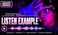 mix and master your rap, trap or melodic rap song