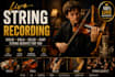 record violin viola cello harp string quartet for you