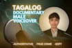 record a professional tagalog voice over for documentaries