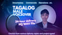 record a professional tagalog voice over for documentaries