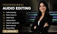 do forensic audio editing audio cleanup noise removal audio fixing